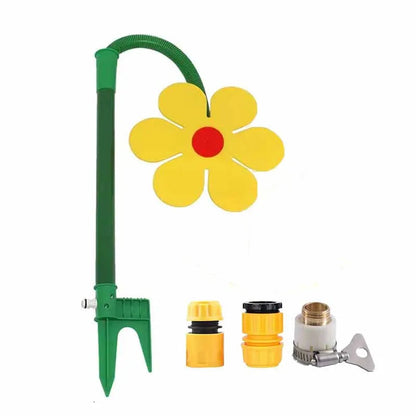Garden Lawn Sprinkler Flower Shape razy Spin 720 Rotating Water Spray Yard Lawn Watering Irrigation Tool Garden Decoration PawsnHeart