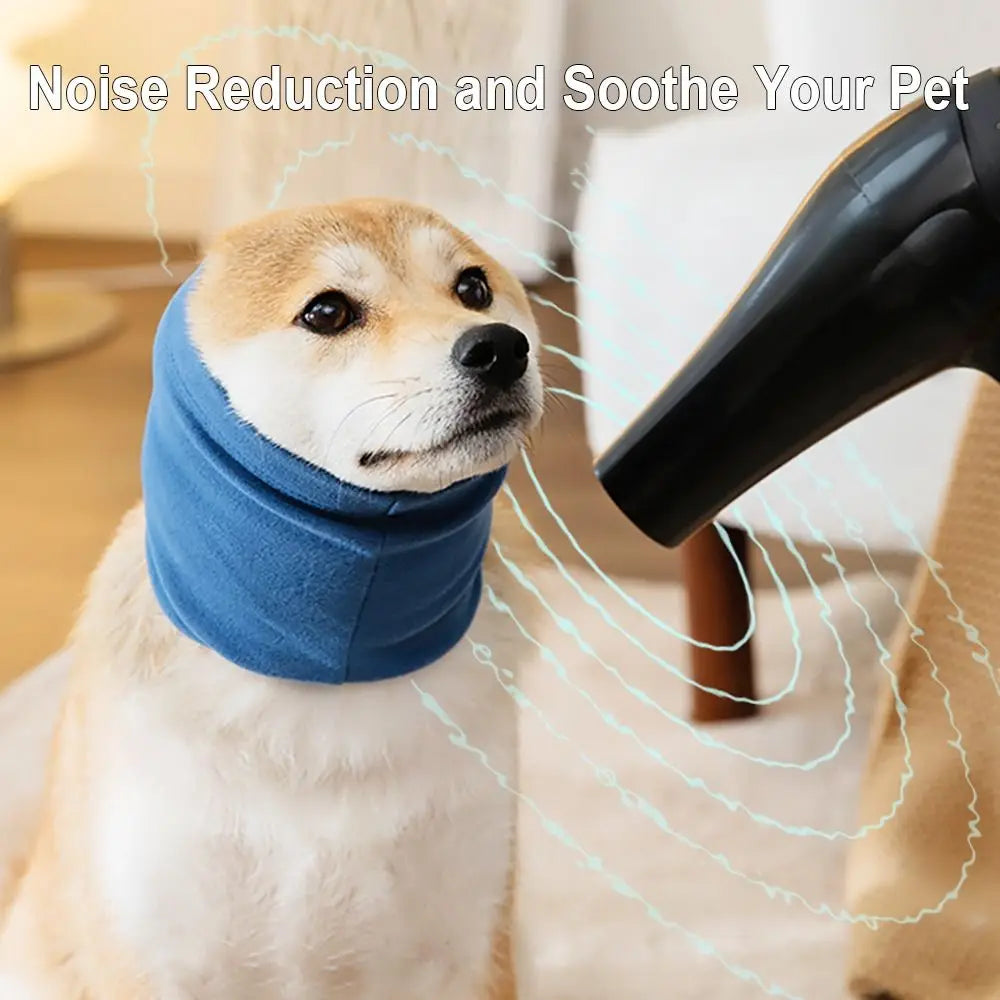 Dog Grooming Earmuffs Soft Warm Noise-Proof Earmuffs Pet Ear Cover Cloth Hat Grooming Bathing Blowing Drying Pet Sleeve PawsMagics