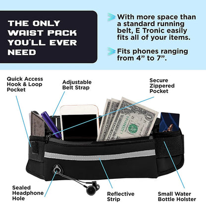 Hands Free Dog Leash Reflective Leash with Waist Bag Retractable Elastic Belt Dog Traction Rope for Running Walking Pet Products PawsnMagic