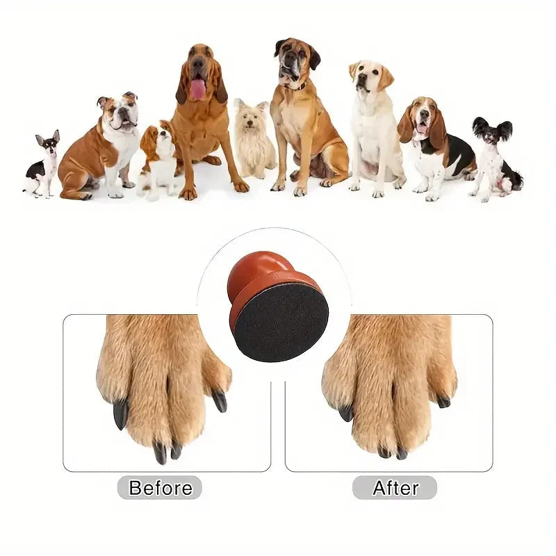 Dog Nail File Manual Wooden Pet Grooming Dogs Scratching Board Grinding Claw Pet Claw Care for Puppy Nail Care Outdoor Indoor Pawsn
