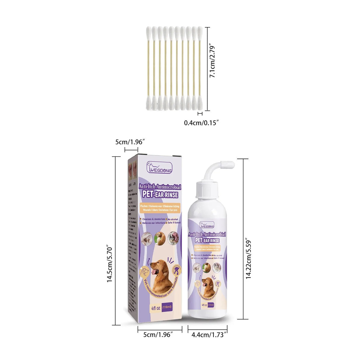 ClearEar Remedy Infection Treatment for Dogs & Cats