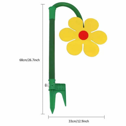 Garden Lawn Sprinkler Flower Shape razy Spin 720 Rotating Water Spray Yard Lawn Watering Irrigation Tool Garden Decoration PawsnHeart