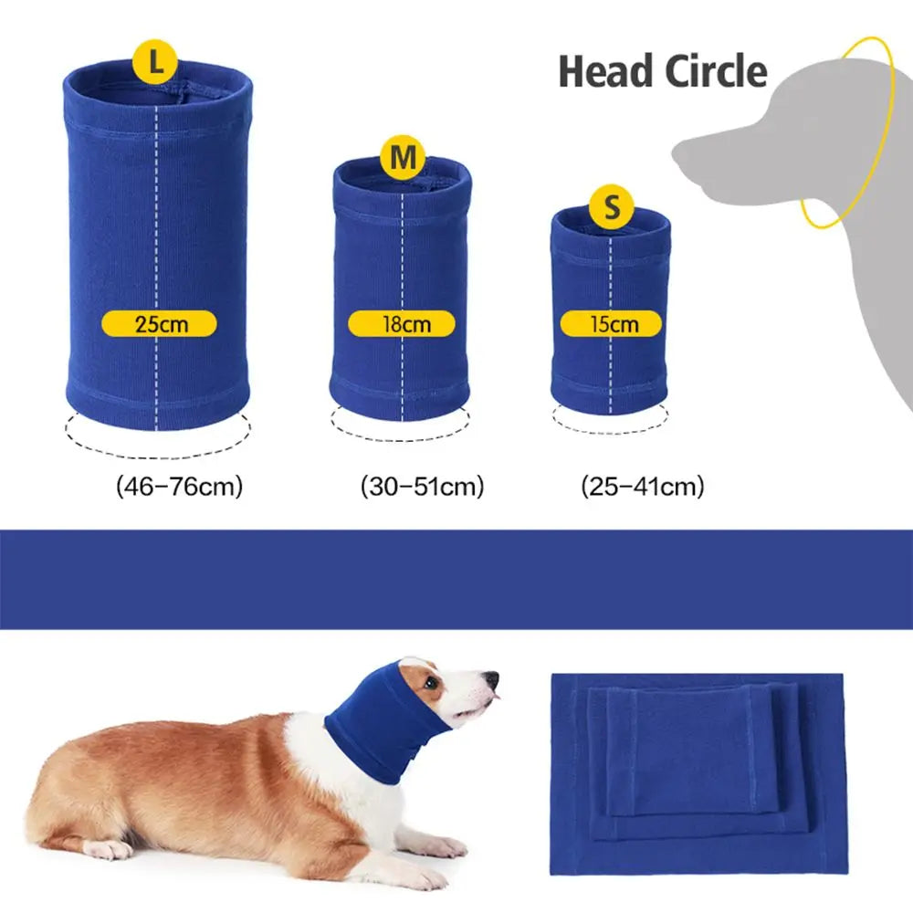 Dog Grooming Earmuffs Soft Warm Noise-Proof Earmuffs Pet Ear Cover Cloth Hat Grooming Bathing Blowing Drying Pet Sleeve PawsMagics