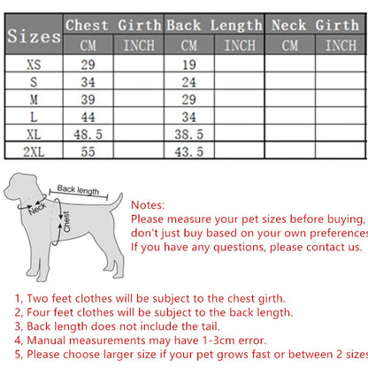 Dogs Winter Cute Clothes - Warm Puppy Pullover Sweatshirt with Bear Pattern