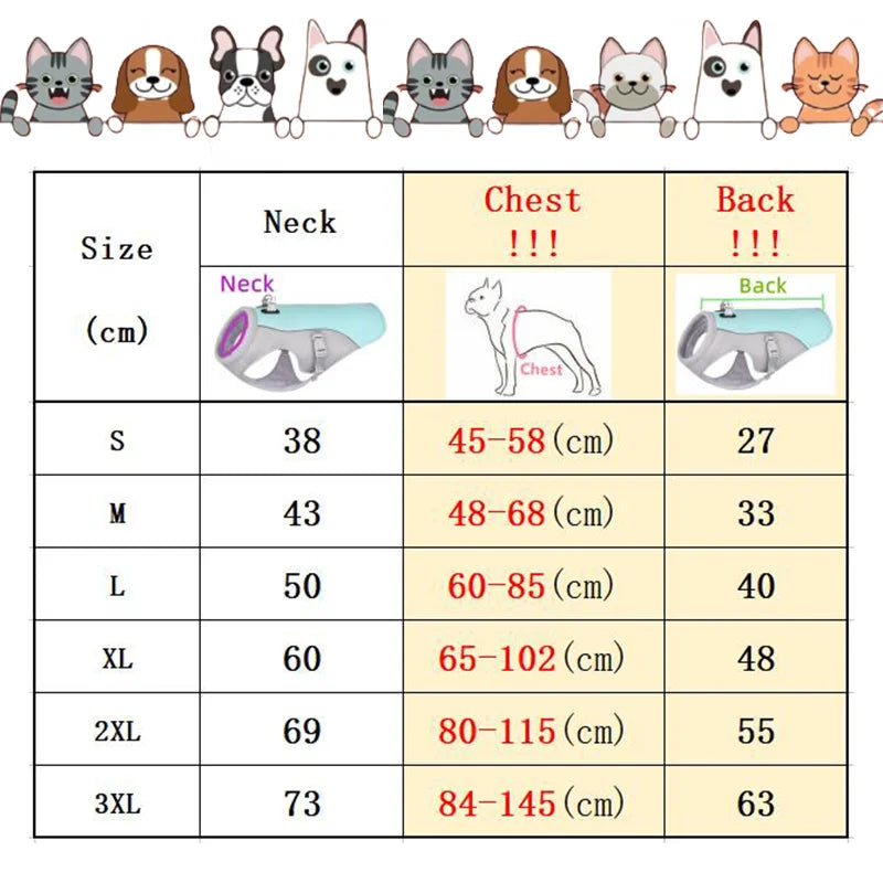 Summer Dog Cooling Vest Harness Reflective Quick Release Hot Pet Clothes Cool Jacket For Small Medium Largr Dog Accessories PawsnMagic