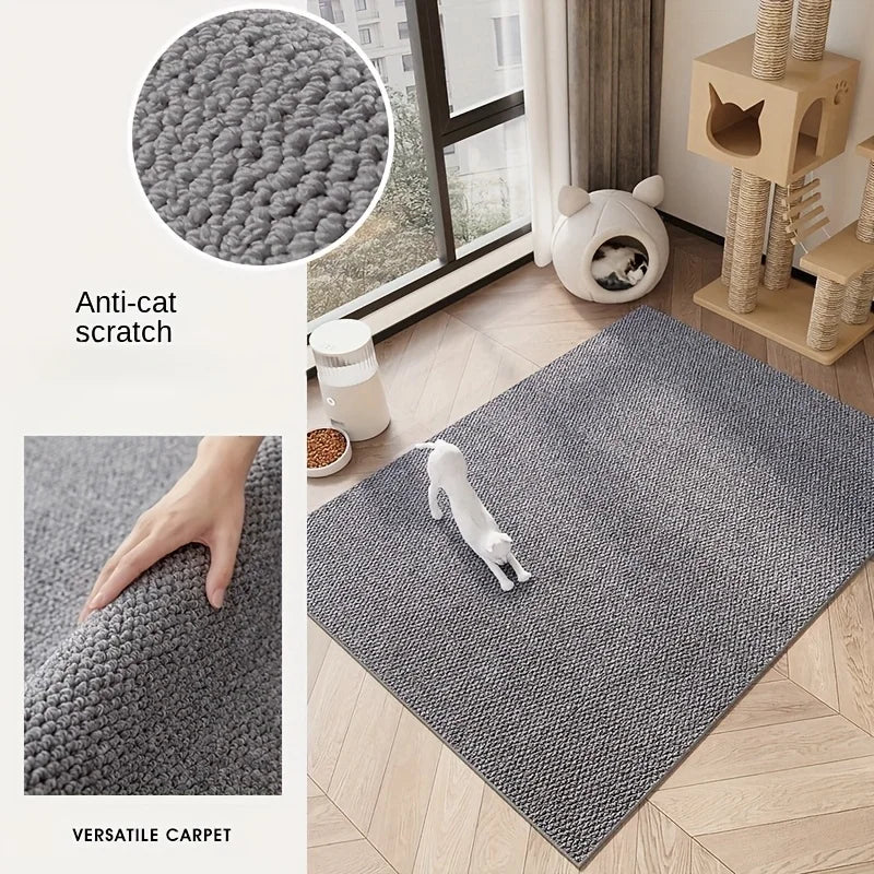 Imitation sisal cat scratching mat can be cut to size, non-slip, pineapple pattern, wear-resistant and scratching mat for cats PawsnHeart