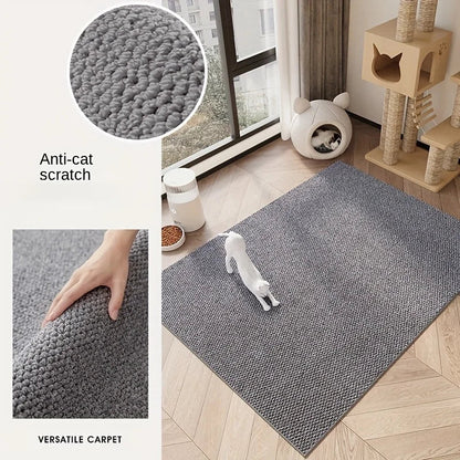 Imitation sisal cat scratching mat can be cut to size, non-slip, pineapple pattern, wear-resistant and scratching mat for cats PawsnHeart