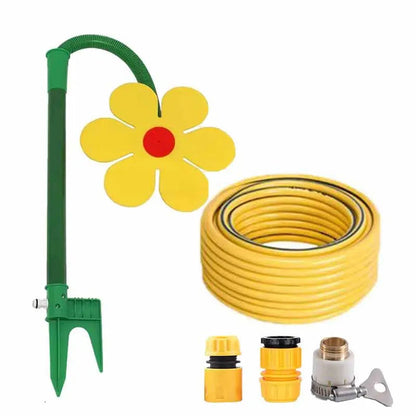 Garden Lawn Sprinkler Flower Shape razy Spin 720 Rotating Water Spray Yard Lawn Watering Irrigation Tool Garden Decoration PawsnHeart