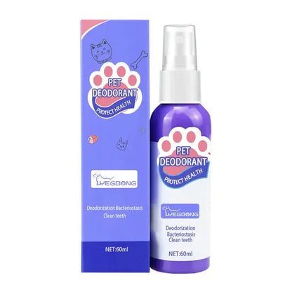 Teeth Cleaning Spray for Pet, Eliminate Bad Breath, Targets Tartar & Plaque - PawsMagics